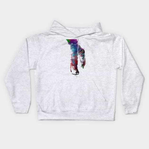 figure skating #skating #figureskating #sport Kids Hoodie by JBJart